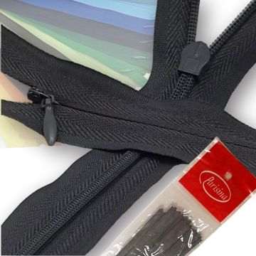 Paq. Cierre Invisible Gris Oxford 20 cm