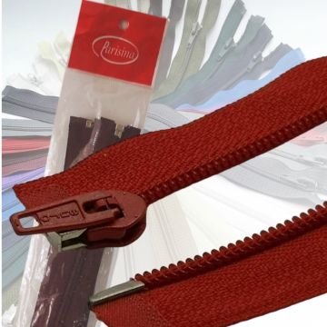 Paq. Cierre de Nylon Separable Vino 35 cm