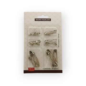 Seguro Niquelado Plata