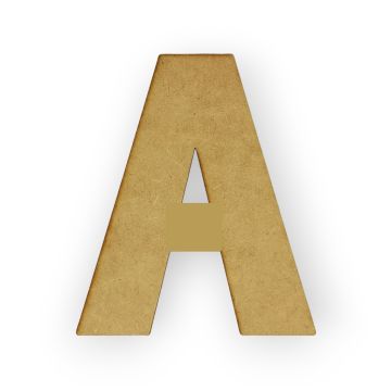 Letra de MDF de 2.5 mm A