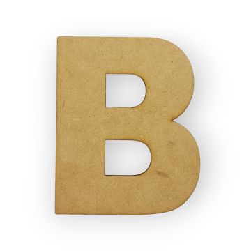 Letra de MDF de 2.5 mm B