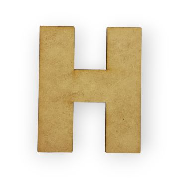 Letra de MDF de 2.5 mm H