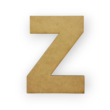 Letra de MDF de 2.5 mm Z