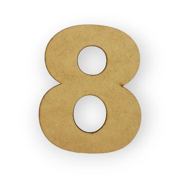 Número de MDF de 2.5 mm 8