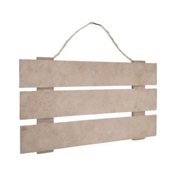 Letrero Colgante Natural