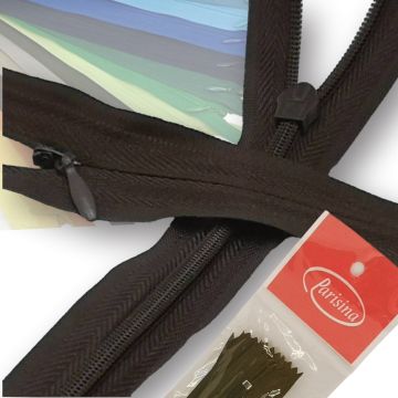 Paq. Cierre Invisible Cafe 20 cm