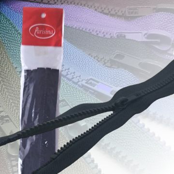 Paq. Cierre Separable Diente Ancho Azul Marino 35 cm