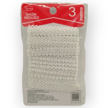 Galón Metálico de 3 m Blanco Fl8776