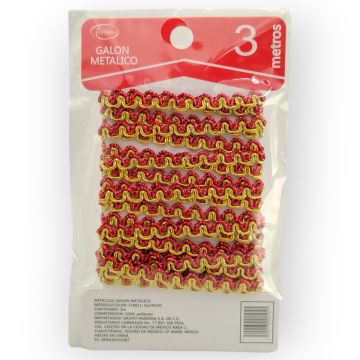 Galón Metálico de 3 m Rojo Fl8811
