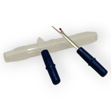 Descosedor con ensartador