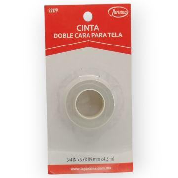 Cinta doble cara para tela