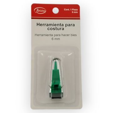 Herramienta para hacer bies de 6 mm Verde