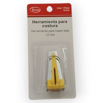 Herramienta para hacer bies de 12 mm Amarillo