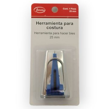 Herramienta para hacer bies de 25 mm Azul