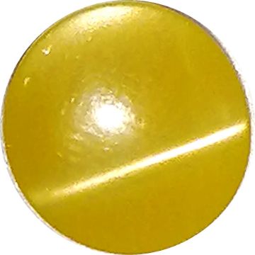 Botón Ojo de Gato Amarillo #18