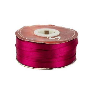 Listón Satinado Liso Bugambilia #12