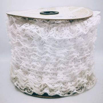 Encaje Valenciano Plisado #2 Mediano