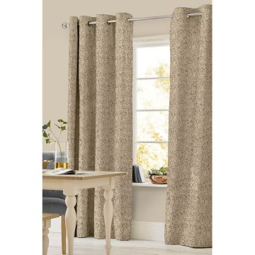 Cortina Decorativa Marbella II Arillos Sarni Café Beige