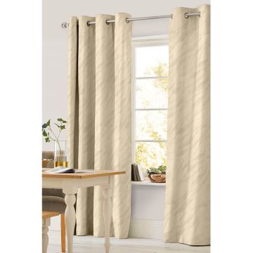 Cortina Decorativa Marbella II Arillos Marittim Hueso