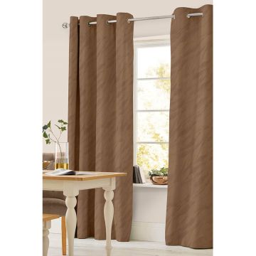 Cortina Decorativa Marbella II Arillos Marittim Café Beige