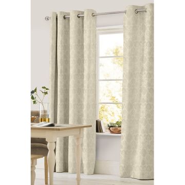 Cortina Decorativa Marbella II Arillos Aerin Hueso