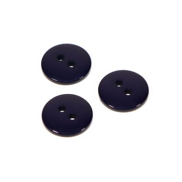 Botón Para Costura Y Manualidades Azul Marino #18 11 mm Mod.10022