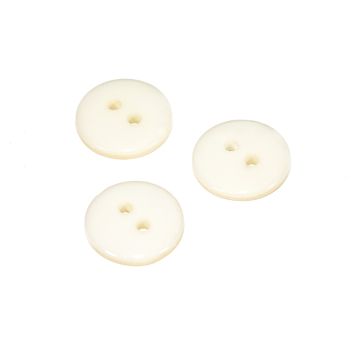 Botón Para Costura Y Manualidades Hueso #18 11 mm Mod.10022