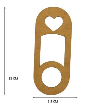 Figuras De Mdf Natural Seguro Ch