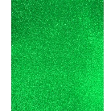 Foami con Diamantina Carta Limón Iris