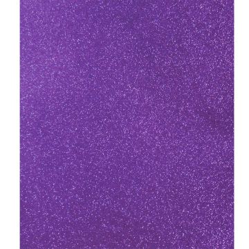 Foami con Diamantina Carta Morado