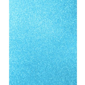 Foami con Diamantina Carta Azul Cielo Iris