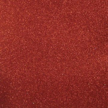 Foami con Diamantina Lámina Rojo