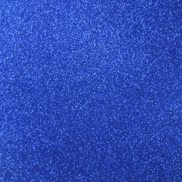 Foami con Diamantina Lámina Azul Rey