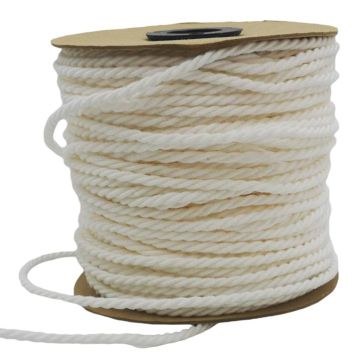 Cordón de Artisela Blanco Grueso