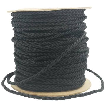 Cordón de Artisela Negro Grueso