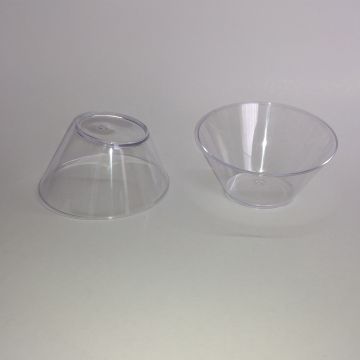 Tazón de plástico Trunco Transparente