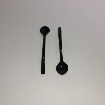 Cuchara de Plástico Mini Negro