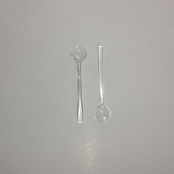 Cuchara de Plástico Mini Transparente