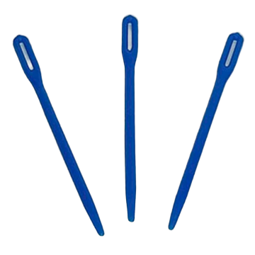 Aguja de Plástico Azul