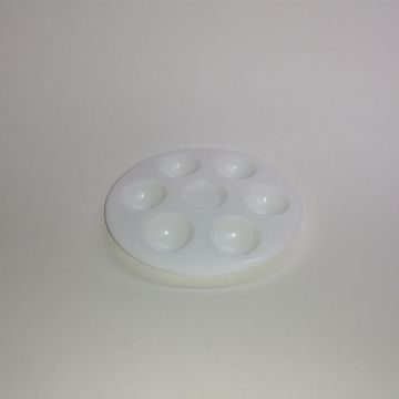 Godete de plástico Blanca