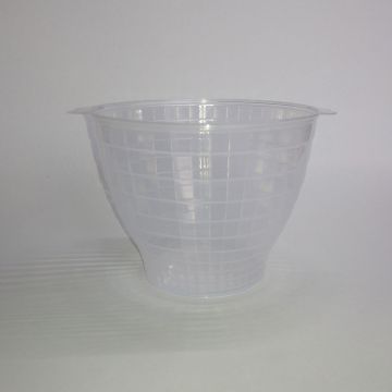 Hielera Facetada Transparente