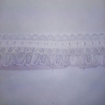 Encaje Con Pasalistón 4-2519 Blanco