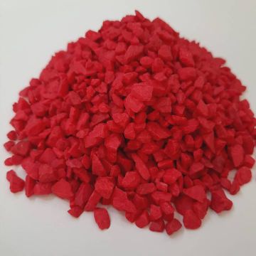 Gravilla para decoración Rojo # 3