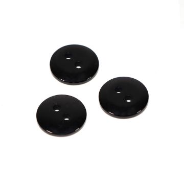 Botón Para Costura Y Manualidades Negro #18 11 mm Mod.10022