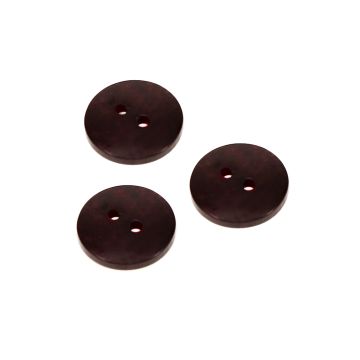 Botón Para Costura Y Manualidades Café Obscuro #24 15 mm Mod.10022