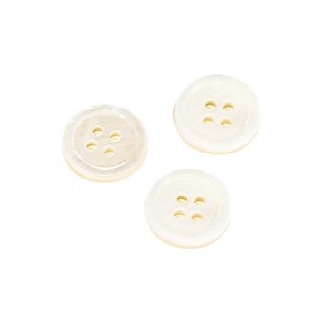 Botón De Concha Nácar Natural #20 13 mm Mod.8K029