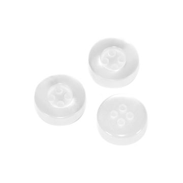 Botón Camisero Blanco #20 13 mm Mod.15333 Grueso