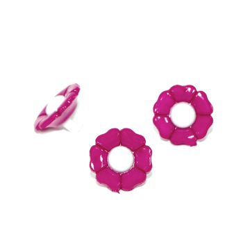 Botón de Flor Fiusha #24