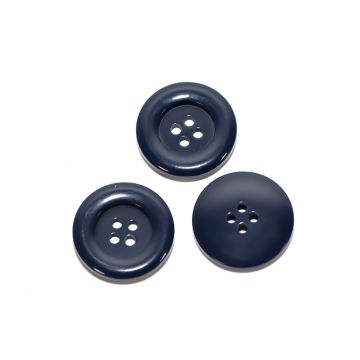 Botón Para Costura Y Manualidades Azul Marino #36 23 mm Mod.10225-36
