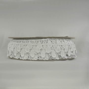 Tira de Guipiure Blanco #10